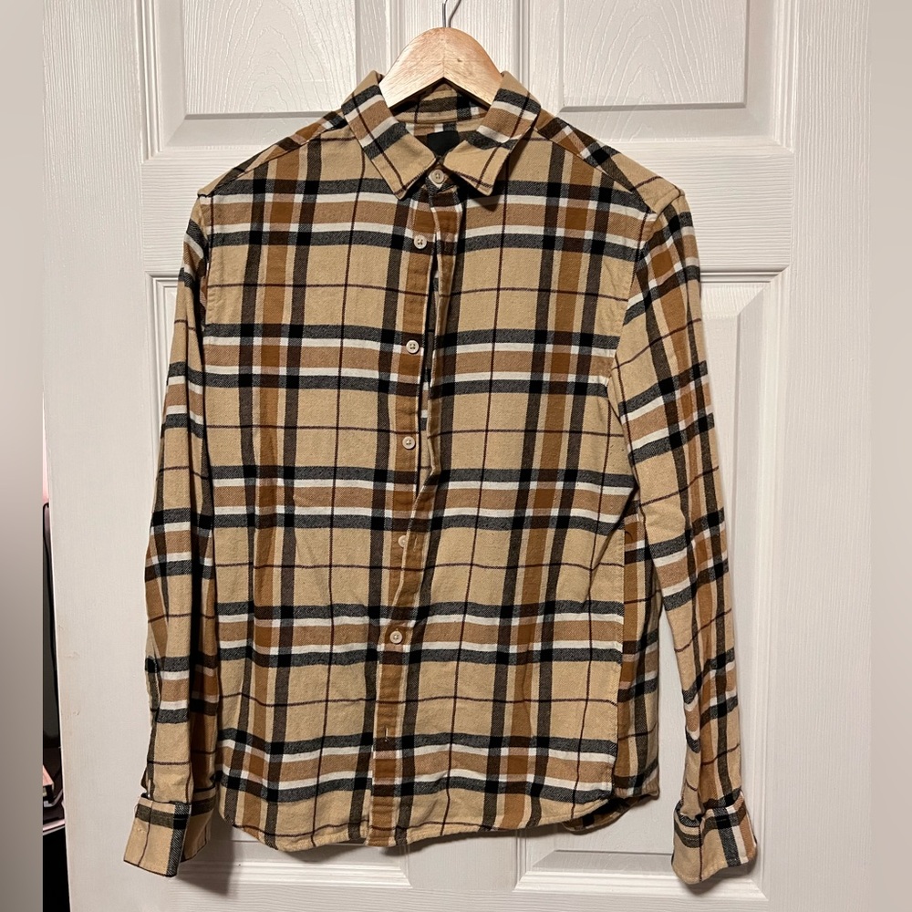 Patterned flannel